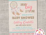 Aztec Baby Shower Invitations Dream Catcher Tribal Aztec Boho Baby Shower Invitation