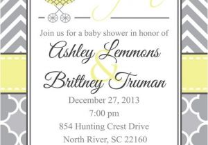 Baby and Bridal Shower Combined Invitations Baby and Bridal Shower Bined Invitations Oxyline