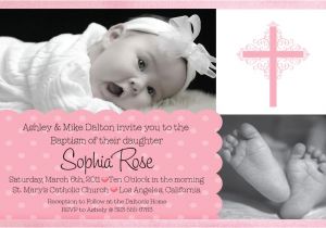 Baby Baptism Invitations Templates Invitations for Baptism Template