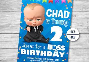 Baby Birthday Invitation Template the Boss Baby Invitation Boss Baby Birthday Boss Baby Party
