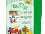 Baby Birthday Invitation Template toys Baby 1st Birthday Printable Invitation Template