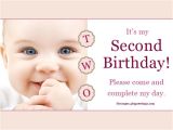 Baby Boy 2nd Birthday Invitation Wording 2nd Birthday Invitations and Wording 365greetings Com