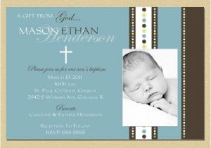 Baby Boy Birth Party Invitation Girl or Boy Baptism Invitation Birth by Inspireddesigns22