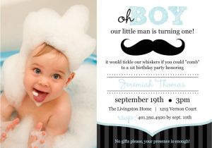 Baby Boy First Birthday Invitation Quotes 1st Birthday Invitations Birthday Party Invitations