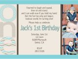 Baby Boy First Birthday Invitation Quotes Cute First Birthday Quotes Quotesgram