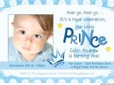 Baby Boy First Birthday Invitation Quotes Prince Twin Birthday Invitations Photo Polka Dots Crown