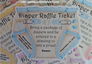 Baby Boy Shower Invitations with Diaper Raffle Unique Personalized Diaper Raffle Fund Ticket Baby Shower