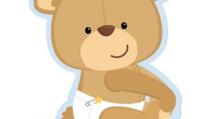 Baby Boy Shower Invitations with Teddy Bears Baby Boy Teddy Bear Shaped Baby Shower Invitations