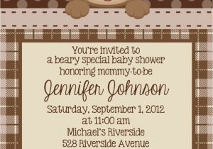 Baby Boy Shower Invitations with Teddy Bears Teddy Bear Invitation Personalized Custom Teddy Bear