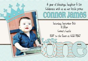 Baby First Birthday Party Invitation Wording Baby Boy First Birthday Invitations Free Invitation