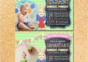 Baby First Tv Birthday Invitations Harry the Bunny Baby First Tv Inspired Birthday by