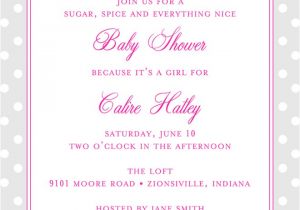 Baby Girl Shower Invitation Wording Examples 22 Baby Shower Invitation Wording Ideas