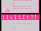Baby Girl Shower Invitations Printables Free Printable Girl Baby Shower Invitations