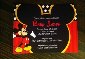 Baby Mickey Mouse Baby Shower Invitations This Awesome Mickey Mouse Baby Shower Invitations Will