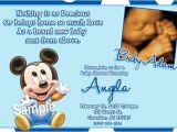 Baby Mickey Shower Invitations Mickey Mouse Baby Shower Invitations Baby Mickey Mouse Baby
