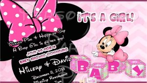 Baby Minnie Mouse Baby Shower Invitations Baby Shower De Minnie Mouse Imagui