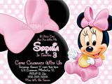 Baby Minnie Mouse Baby Shower Invitations Free Printable Baby Minnie Mouse Invitations Yourweek