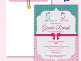 Baby Reveal Party Invitation Templates Gender Reveal Invitation Templates Free Premium Templates