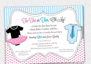 Baby Reveal Party Invitation Templates Gender Reveal Party Invitations Template Best Template