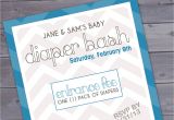 Baby Shower and Diaper Party Invitation Wording Diaper Party Invitation Wording Template