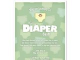 Baby Shower and Diaper Party Invitations 8 Diaper Party Shower Invitations