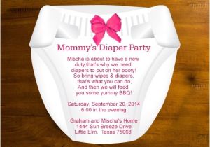 Baby Shower and Diaper Party Invitations Insanely Cute and Amazing Diaper Party Ideas
