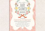 Baby Shower Brunch Invitation Wording Petite Brunch Custom Printable Baby Shower Brunch