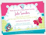Baby Shower butterfly theme Invitations Baby Shower Invitations Cute butterfly Baby Shower