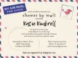 Baby Shower by Mail Invitations Long Distance Baby Shower Shower by Mail