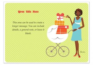 Baby Shower Ecards Free Invitations African American Pregnant Baby Shower Card Invitations