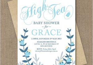 Baby Shower High Tea Invitation Wording 26 Best Baby Shower Invites Images On Pinterest