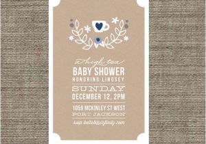 Baby Shower High Tea Invitation Wording High Tea Baby Shower Invitation Tea Party Invite Boy