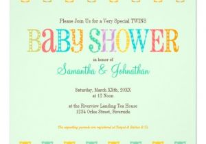 Baby Shower Invitation Ideas for Unknown Gender Baby Owl Twins Gender Unknown Baby Shower 5 25×5 25