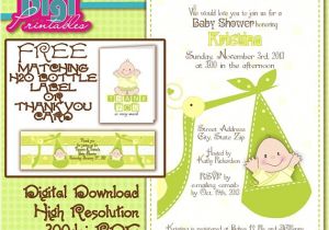 Baby Shower Invitation Ideas for Unknown Gender Baby Shower Invitation Gender Unknown Digital by