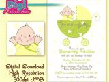 Baby Shower Invitation Ideas for Unknown Gender Baby Shower Invitation Gender Unknown Digital Download Diy