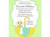 Baby Shower Invitation Ideas for Unknown Gender Gender Unknown Umbrella Baby Shower Invitation 5" X 7