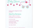 Baby Shower Invitation In Spanish Baby Shower Invitation En Español Spanish Card