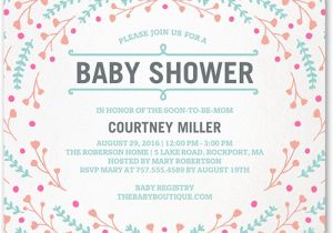 Baby Shower Invitation Information Shutterfly Baby Shower Invitations – Diabetesmangfo