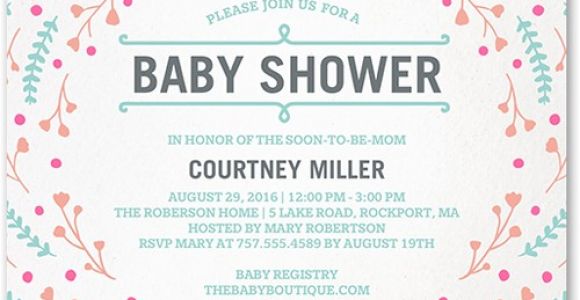 Baby Shower Invitation Information Shutterfly Baby Shower Invitations – Diabetesmangfo
