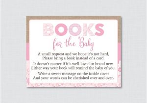 Baby Shower Invitation Inserts Bring Book Baby Shower Invitation Inserts Bring Book