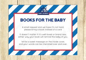 Baby Shower Invitation Inserts Bring Book Bring A Book Baby Shower Invitation Insert Instead Of A