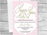 Baby Shower Invitation Packages Amazon Baby Shower Invitation Sugar and Spice Baby