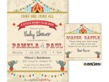 Baby Shower Invitation Packages the Best Circus Baby Showers Ideas St Birthday and Baby