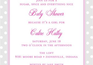 Baby Shower Invitation Sayings for A Girl 22 Baby Shower Invitation Wording Ideas