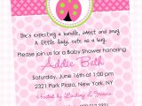 Baby Shower Invitation Sayings for A Girl Wording for Baby Girl Shower Invitations