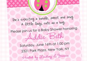 Baby Shower Invitation Sayings for A Girl Wording for Baby Girl Shower Invitations