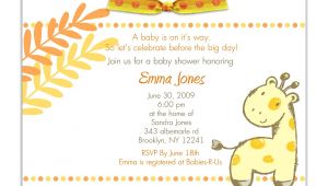 Baby Shower Invitation Text Template Baby Shower Invitation Baby Shower Invitations Templates