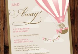 Baby Shower Invitation Websites Up Up & Away Baby Shower Invitation Up Baby Shower