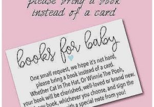 Baby Shower Invitation Wording for Books Instead Of Cards Baby Shower Invitation Awesome Baby Shower Invitation