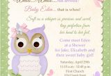 Baby Shower Invitation Wording for Early Arrival butterfly Owl Christening Invitation Baby Girl Bir